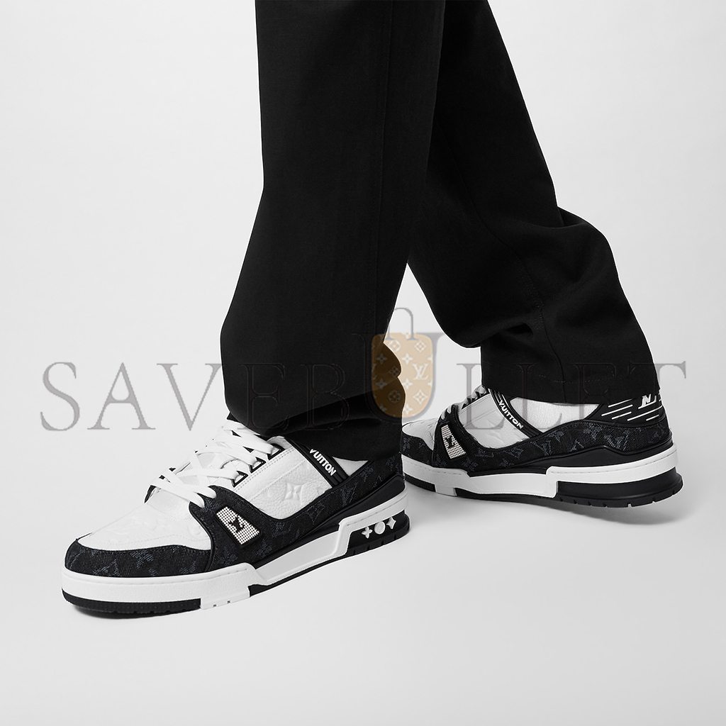 LOUIS VUITTON LV TRAINER SNEAKER 1A9JGF LOUIS VUITTON LV TRAINER SNEAKER 1A9JGF